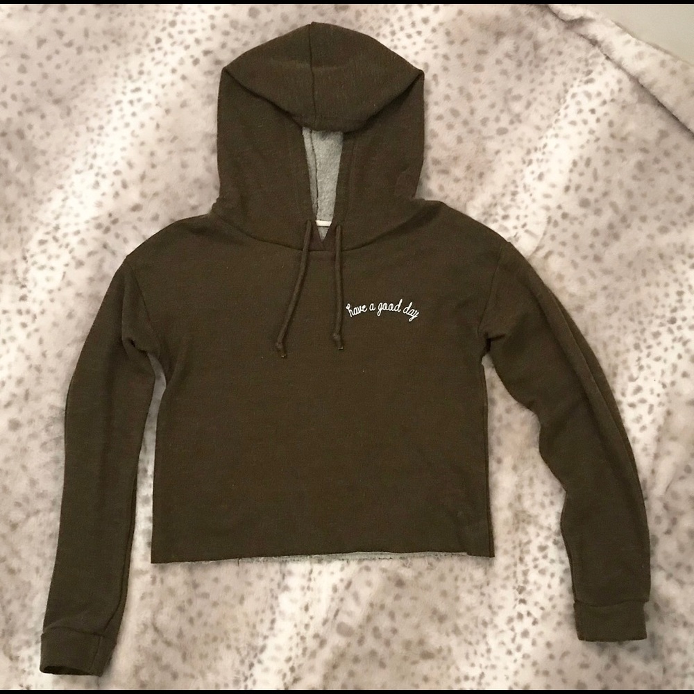 Love Culture Crop Top Hoodie